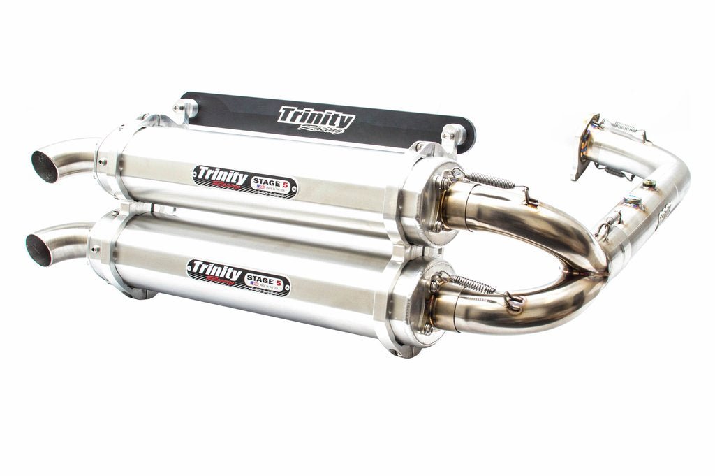 RZR Turbo R Full Exhaust System by Trinity Racing - Rad Parts