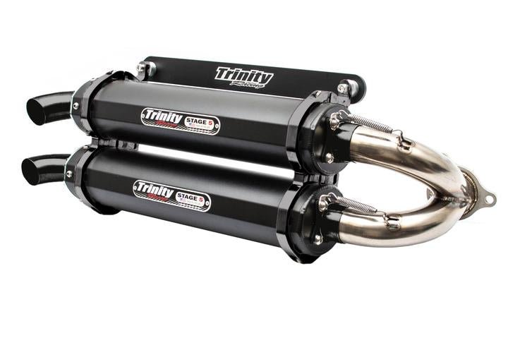 RZR Turbo / S Slip On Exhaust System by Trinity Racing TR-4152S - Rad Parts