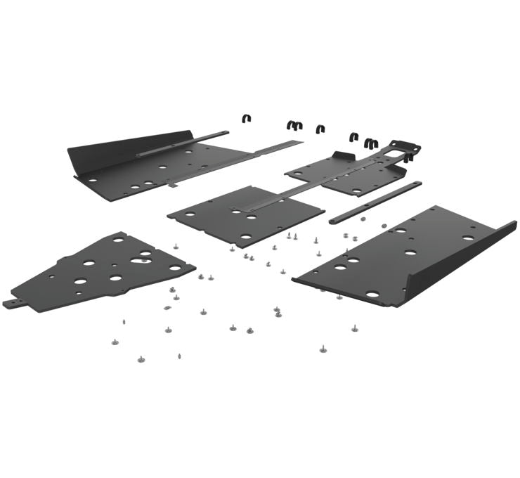 Seizmik Polaris General Skid Plate and Rock Sliders UHMW - Rad Parts