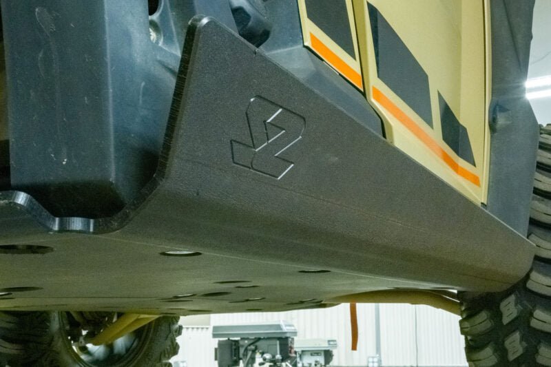 Seizmik Polaris General Skid Plate and Rock Sliders UHMW - Rad Parts