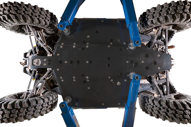 Seizmik Polaris General Skid Plate and Rock Sliders UHMW - Rad Parts