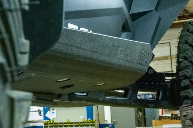 Seizmik Polaris RZR Turbo S UHMW Skid Plate and Rock Sliders - Rad Parts
