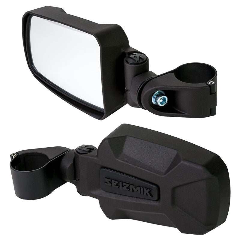 Seizmik Pursuit Side View Mirrors for 1.75" Roll Cage 18071 - Rad Parts