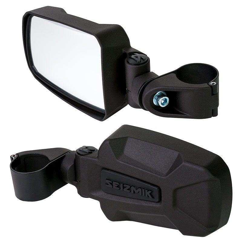 Seizmik Pursuit Side View Mirrors for 2.0" Roll Cage 18072 - Rad Parts
