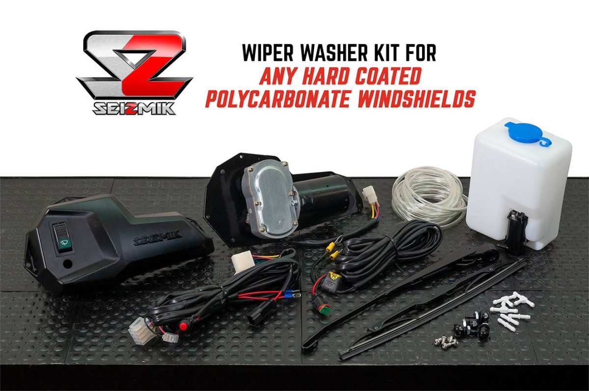 Seizmik UTV Windshield Wiper Washer Kit - Rad Parts