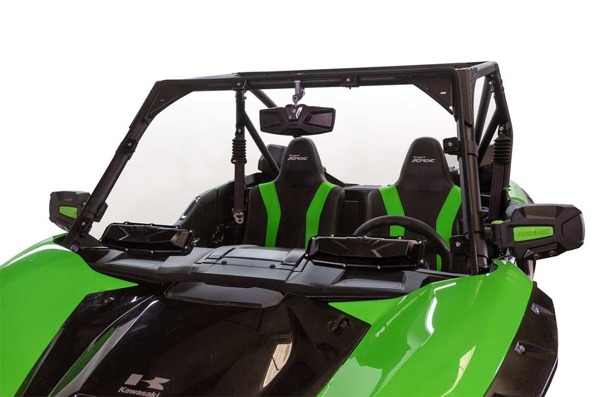 Seizmik Windshield Versa-Vent for Kawasaki KRX 1000 Hard Coated Poly **Clearance** - Rad Parts