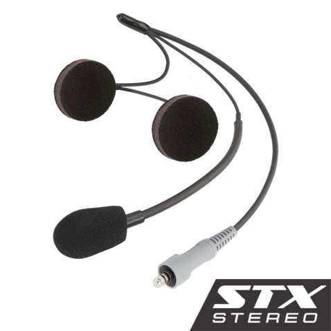 STX STEREO Wired Helmet Kit with Alpha Audio Speakers and Mic - Rad Parts