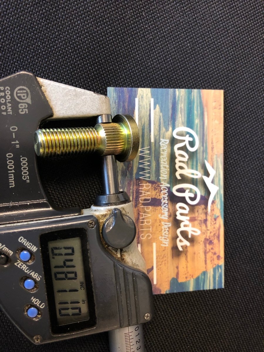 Suzuki EXTENDED ATV Wheel Studs - Rad Parts