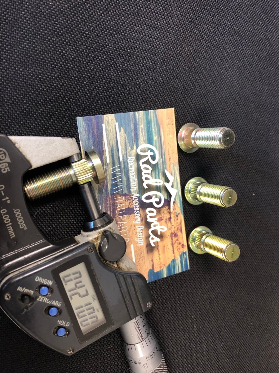 Suzuki EXTENDED ATV Wheel Studs - Rad Parts