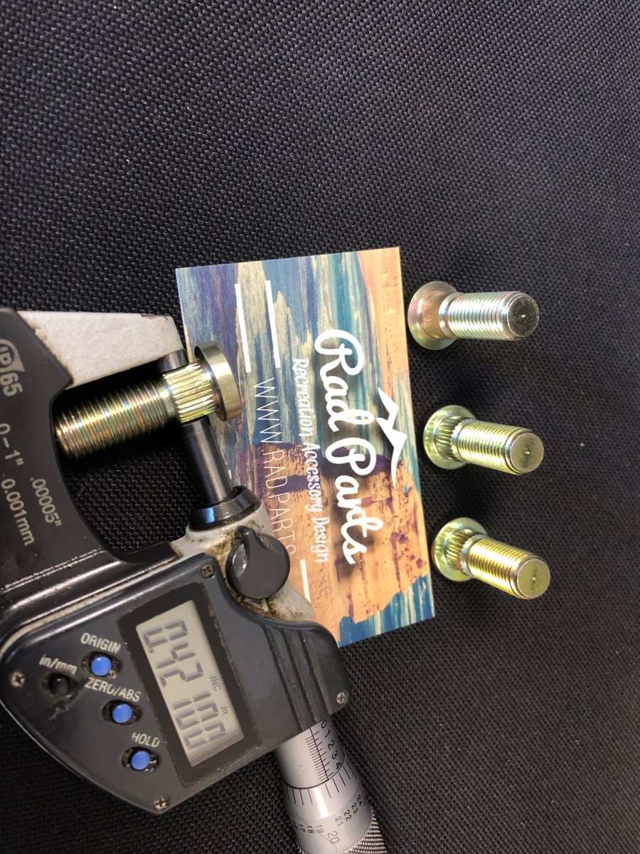 Suzuki EXTENDED ATV Wheel Studs - Rad Parts