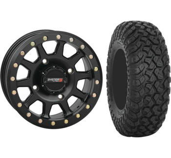 System 3 Beadlock Wheels Package 4/137 Wheels with 32" RT320 Race and Trail Tires - Rad Parts