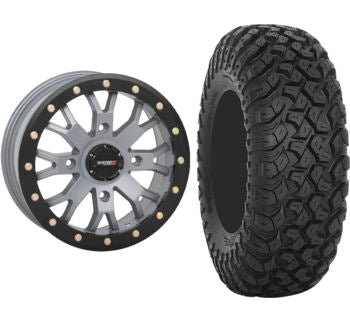 System 3 Beadlock Wheels Package 4/137 Wheels with 32" RT320 Race and Trail Tires - Rad Parts