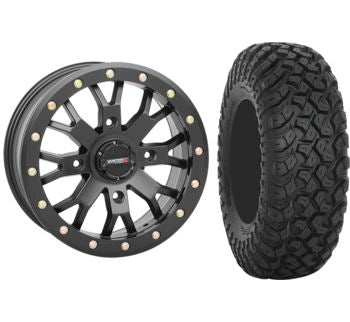 System 3 Beadlock Wheels Package 4/137 Wheels with 32" RT320 Race and Trail Tires - Rad Parts