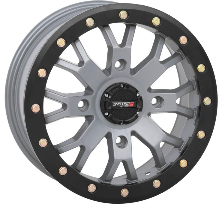 System 3 OFFROAD 15" Beadlock 4/137 Wheels Package with XCR 350 Tires - Rad Parts