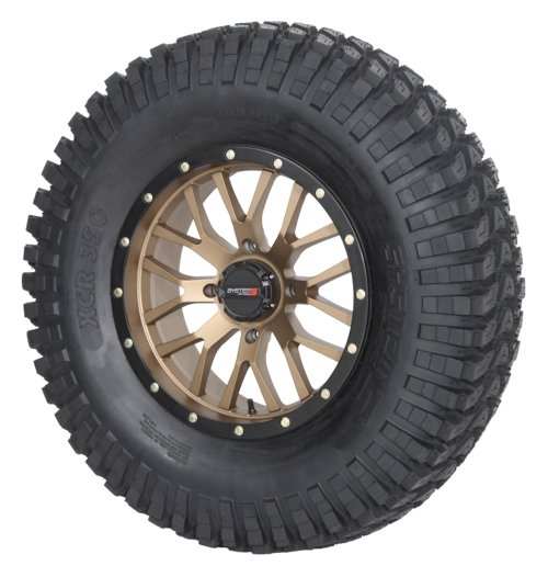 System 3 OFFROAD 15" Beadlock 4/137 Wheels Package with XCR 350 Tires - Rad Parts