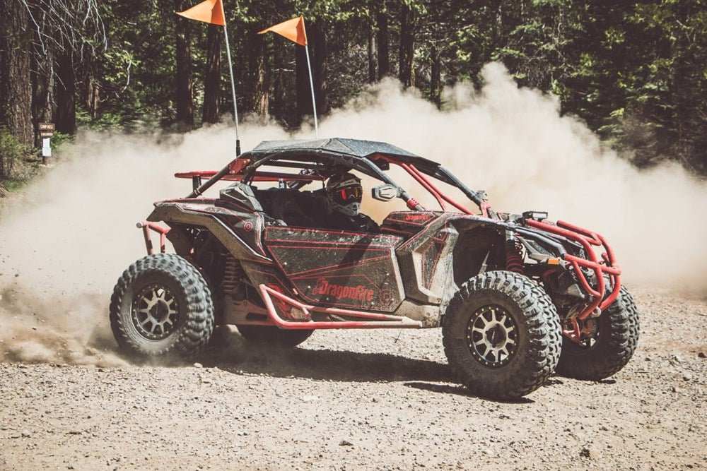 System 3 OFFROAD 15" Beadlock 4/137 Wheels Package with XCR 350 Tires - Rad Parts