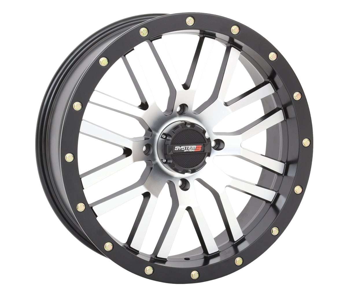 System 3 ST-3 Simulated Beadlock Wheels 4/137 Bolt Pattern - Rad Parts
