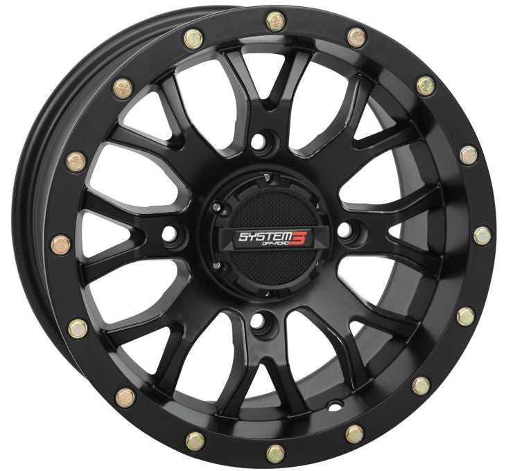 System 3 ST-3 Simulated Beadlock Wheels 4/137 Bolt Pattern - Rad Parts