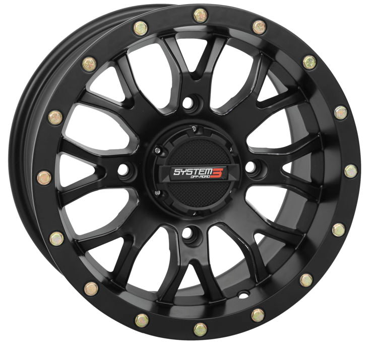 System 3 ST-3 Simulated Beadlock Wheels 4/137 Bolt Pattern - Rad Parts