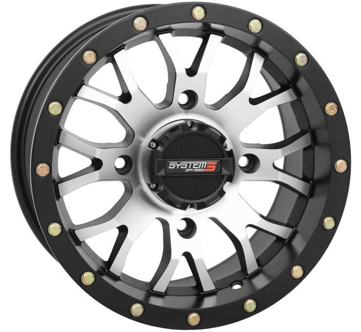 System 3 ST-3 Simulated Beadlock Wheels 4/137 Bolt Pattern - Rad Parts