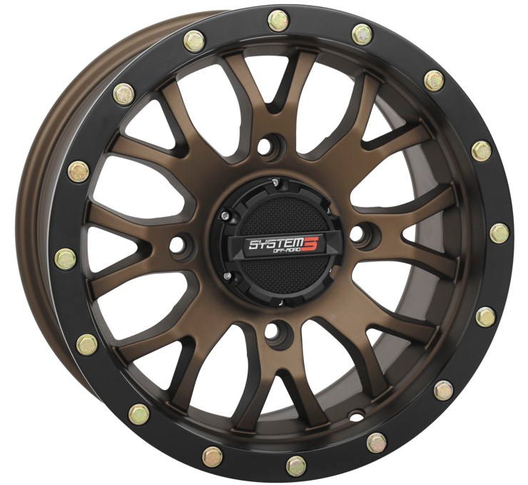 System 3 ST-3 Simulated Beadlock Wheels 4/156 Bolt Pattern - Rad Parts