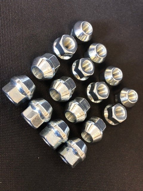 Tapered Chrome ATV Lug Nuts 10mm x 1.25mm Thread Pitch - Rad Parts