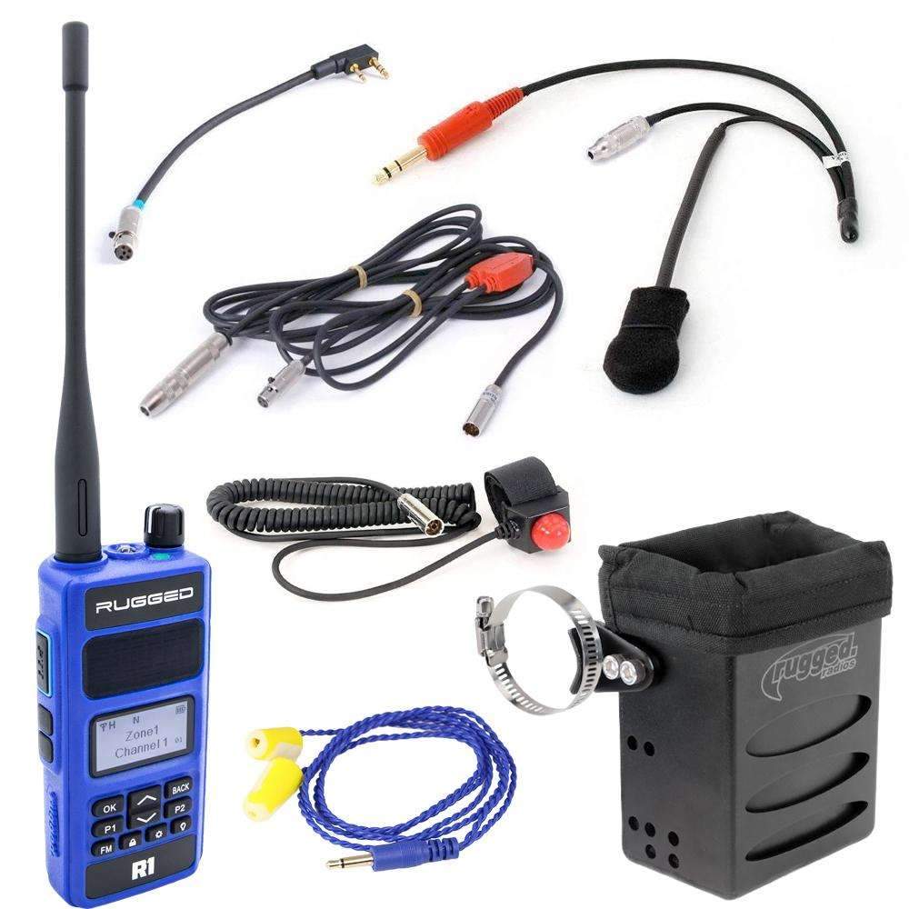 The Driver - NASCAR 3C Racing Kit with Rugged R1 Handheld Radio - Rad Parts