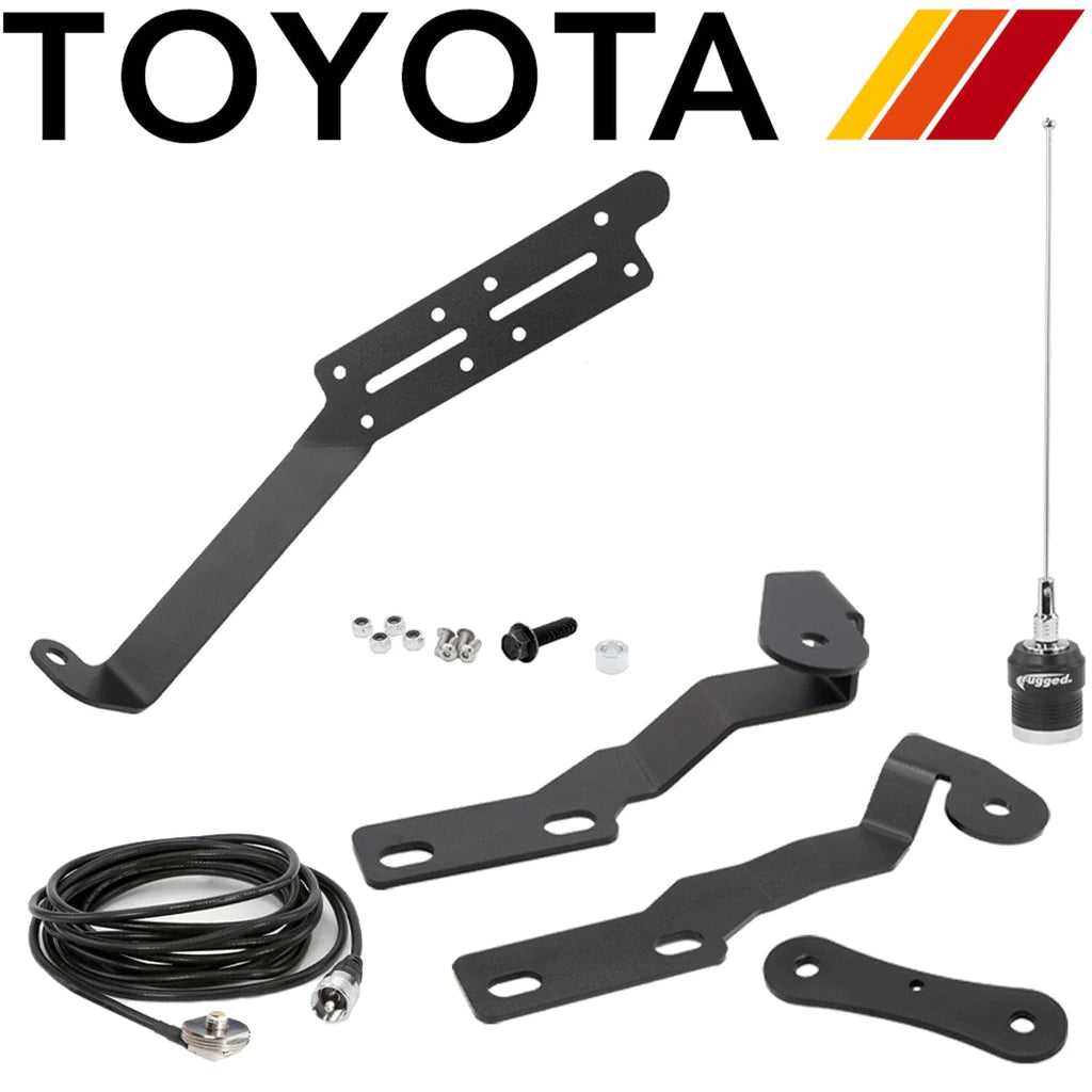 TK3 Toyota Radio Kit - GMR25 Waterproof Radio for Tacoma - 4Runner - Lexus - Rad Parts