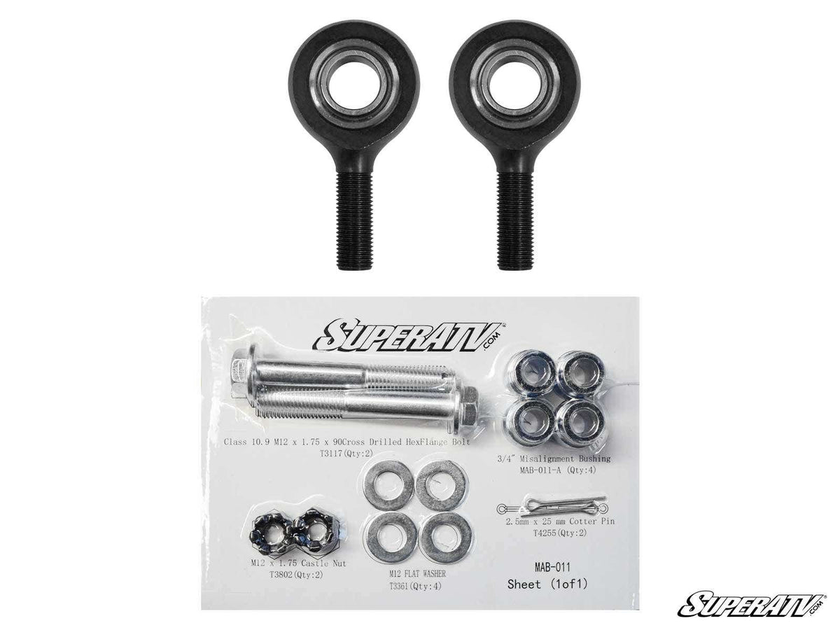 Can-Am Maverick X3 Heavy Duty Tie Rod End Replacement Kit