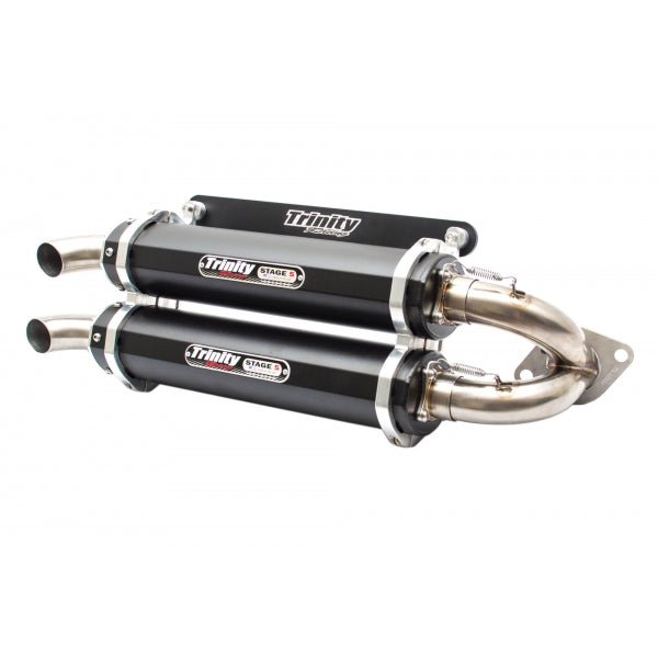 Trinity Racing RZR XP 1000 DUAL SLIP-ON Stage 5 Exhaust 2015+ Models - Rad Parts
