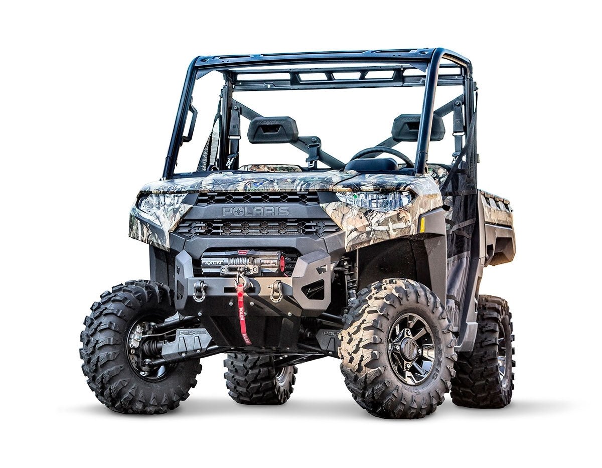 WARN Polaris Ranger Front Bumpers with Integrated Winch Mount 101708 - Rad Parts