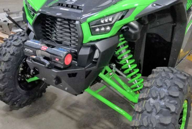 Warn Winch Mount / Bumper Cobination for Kawasaki KRX 1000 - Rad Parts