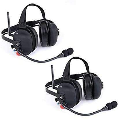 Wireless Double Talk Dual Headset Intercom System (Hands Free) - Rad Parts