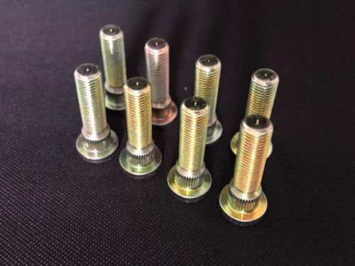 Yamaha ATV & UTV Extended H.D Wheel Studs!! for YFZ 450, Raptor, Banshee, Grizzly, 100% U.S Made, Yellow Zinc Plated - Rad Parts