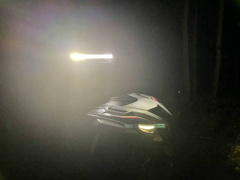 Yamaha RMAX DUAL COLOR 40" LED Light Bar Kit | Extreme Metal Products - Rad Parts