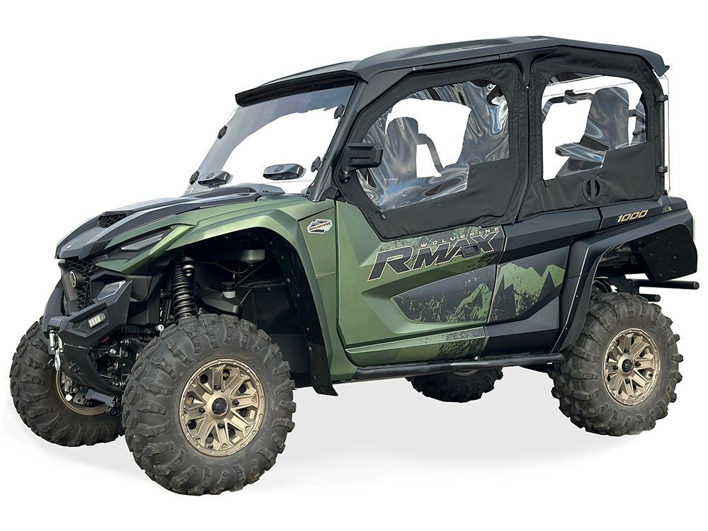 Yamaha Wolverine RMAX-4 Framed Upper Door Kit | Spike Powersports - Rad Parts
