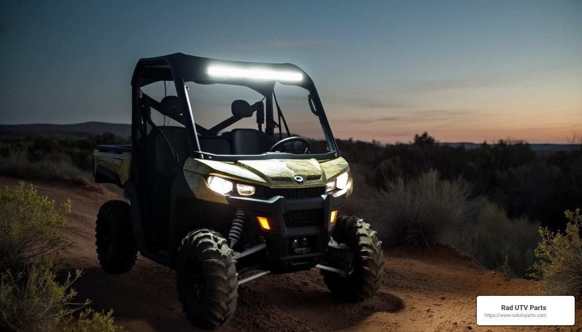 Illuminate Your Ride: Must-Have LED Lights for Can-Am Defender - Rad UTV Parts
