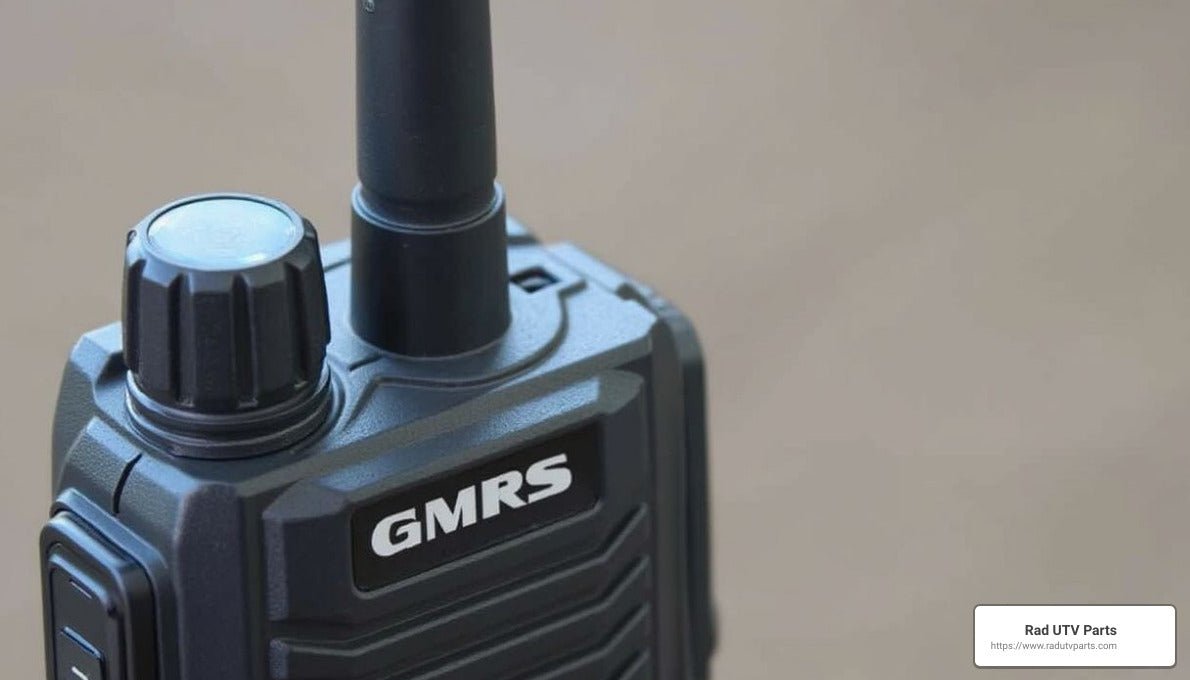 In Your Hand: Best 5 Watt GMRS Radios Reviewed - Rad UTV Parts