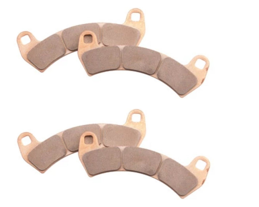 EBC R Series front brake pads for the listed Polaris RZR XP Turbo models