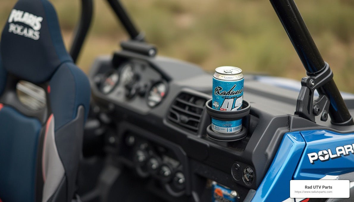Stay Hydrated: Polaris RZR Cup Holder Options - Rad UTV Parts