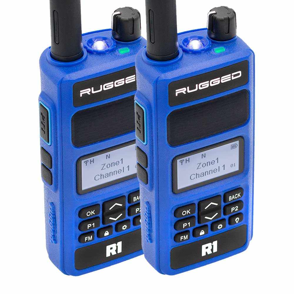 R1 Handheld Digital and Analog | Rugged Radios
