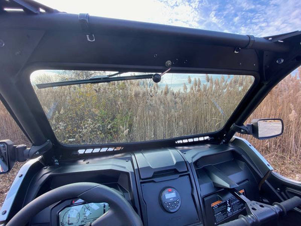 Teryx KRX 1000 Laminated Glass Windshield with vents (DOT Rated)