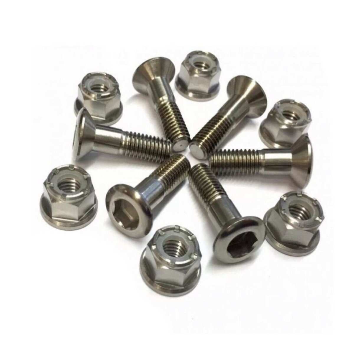 Titanium Motocross Nuts and Bolts - Rad Parts