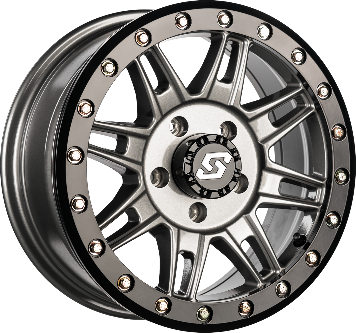 Sedona Clutch Beadlock Wheel - Gunmetal / Black product image 2