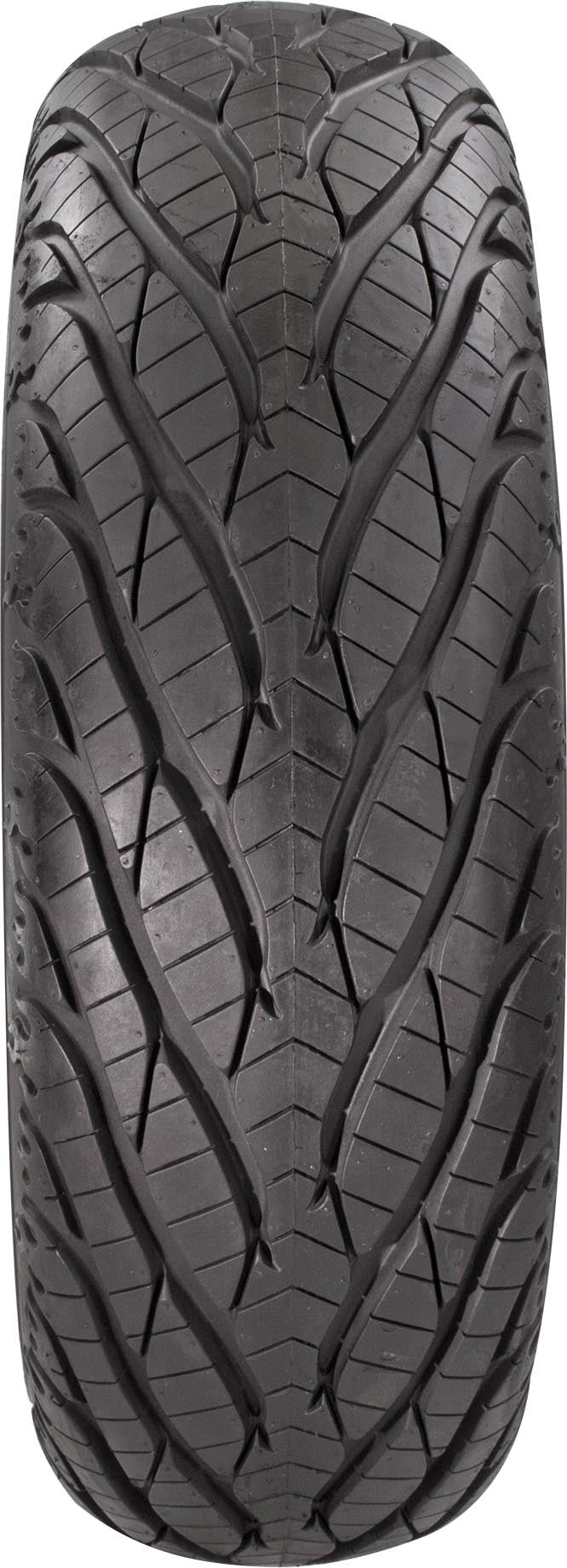 GBC Afterburn Street Force radial tire showing siped hardpack tread