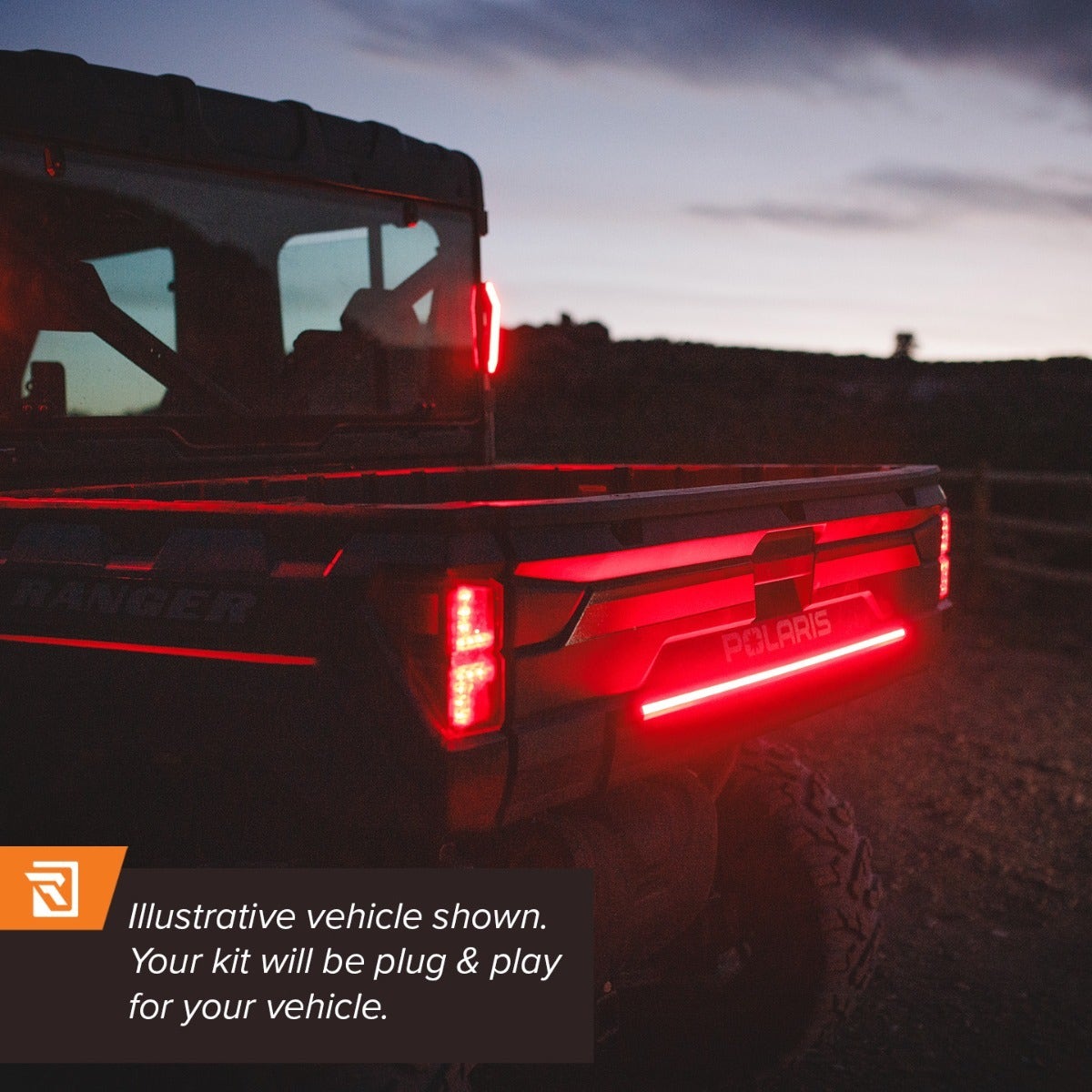 Kawasaki Mule Multi-Function Taillight