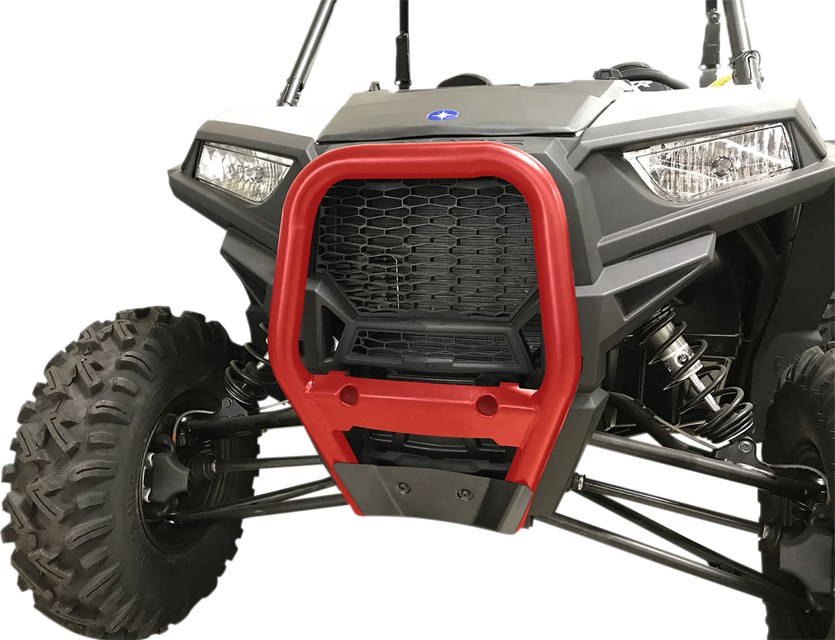 Moose Red Front Bull Bar for Polaris RZR - 0530-1444