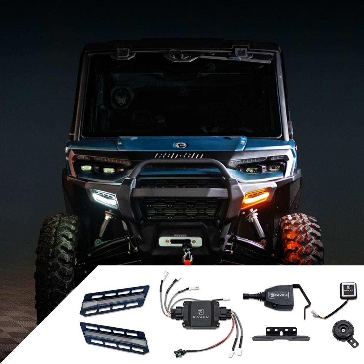 Can-Am Defender HD11 Speakeasy™ Turn Signal Kit