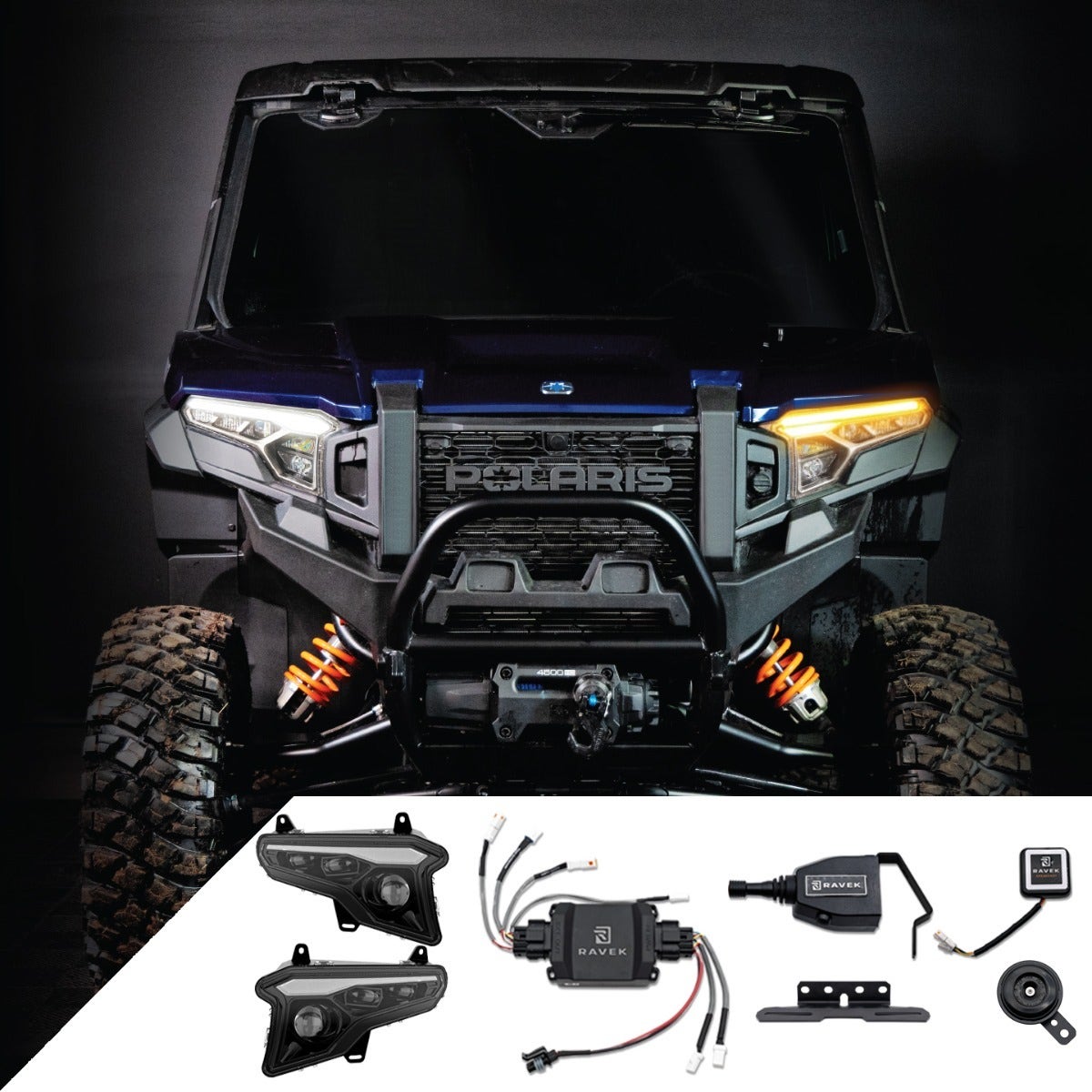 Polaris Xpedition Replacement Headlights Speakeasy™ Turn Signal Kit
