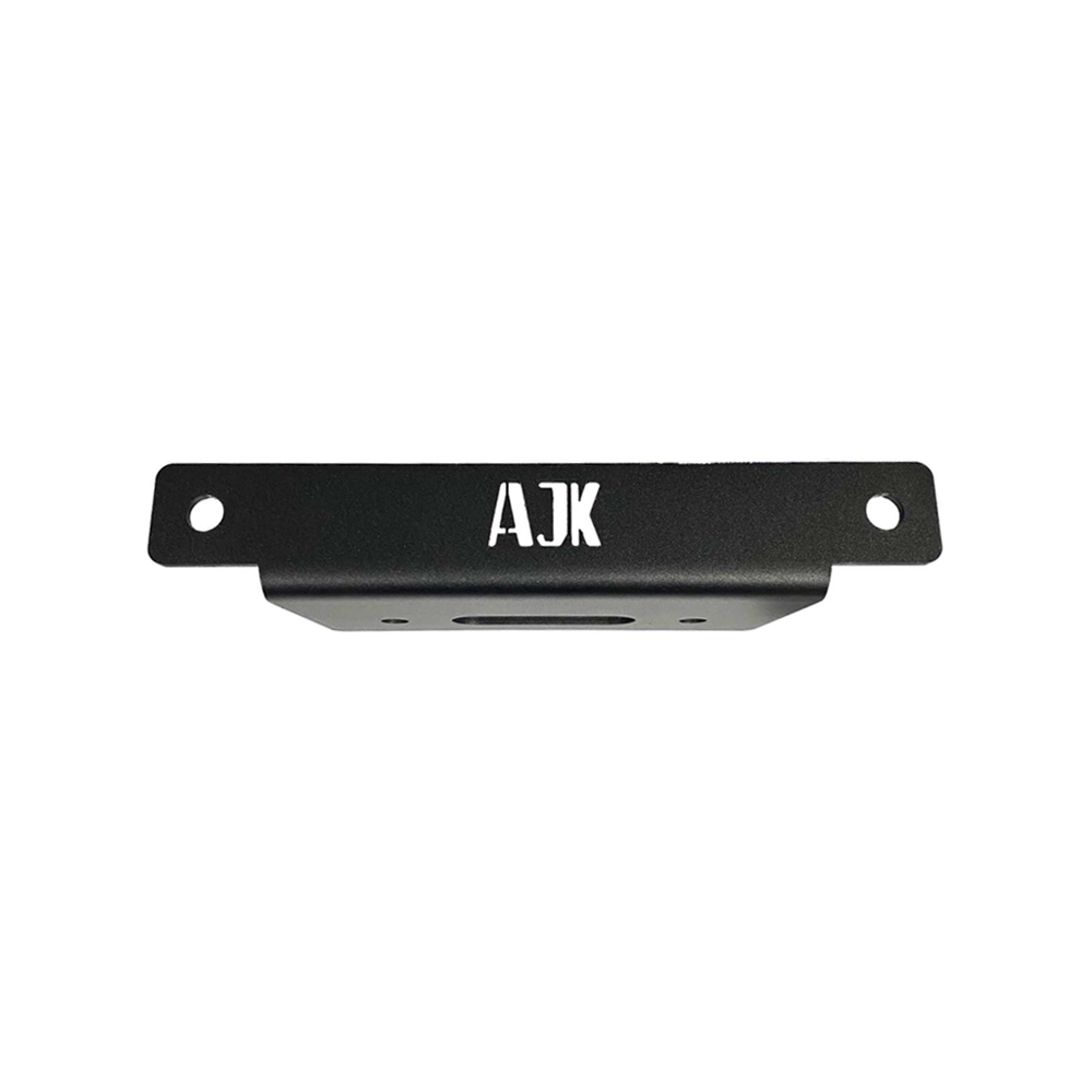 Honda Talon Winch Plate — Honda Talon Winch Plate by AJK Offroad Featuring AJK Logo